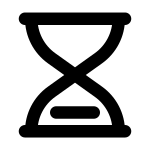 Hourglass End SVG Icon